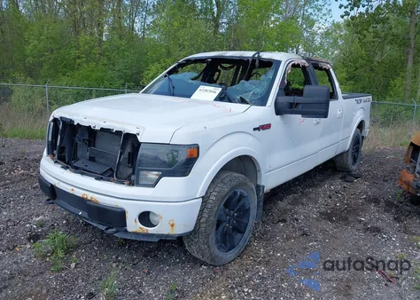 2013 Ford F-150 Fx4 из США, поврежденный, VIN 1FTFW1ETXDFA48643